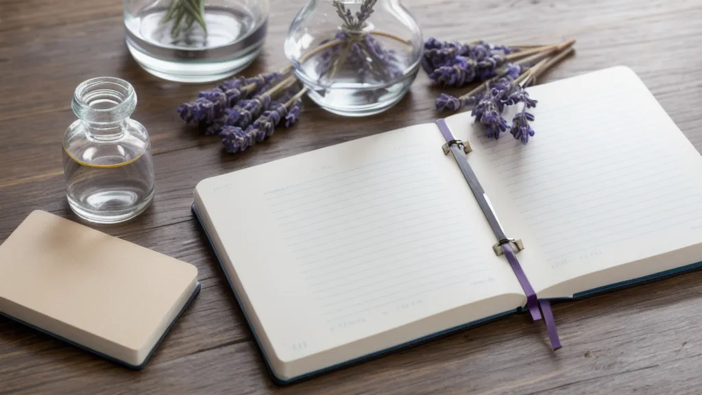 Cuaderno de apuntes de Valentina con el protocolo casero para neutralizar peelings químicos