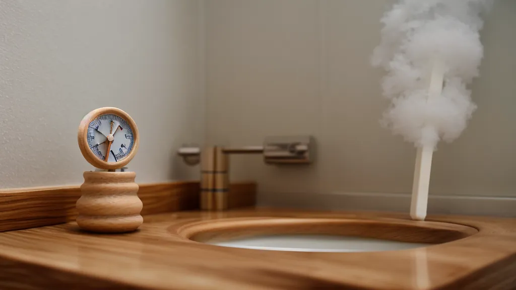 Termómetro marcando 38 grados centígrados, referencia de agua tibia para el cuidado de la piel en casa