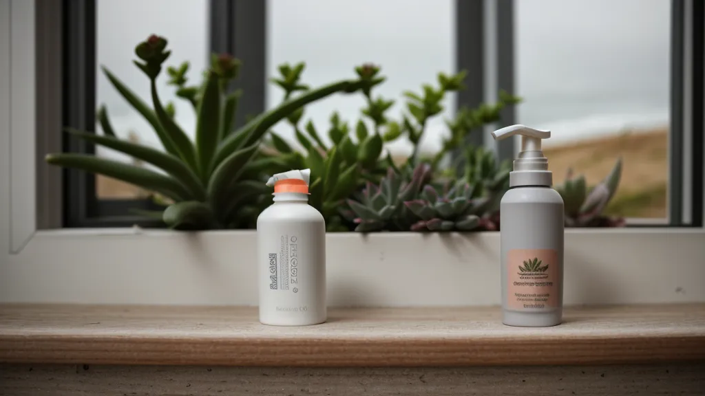 Piel del rostro cuidada con protector solar después de un peeling casero