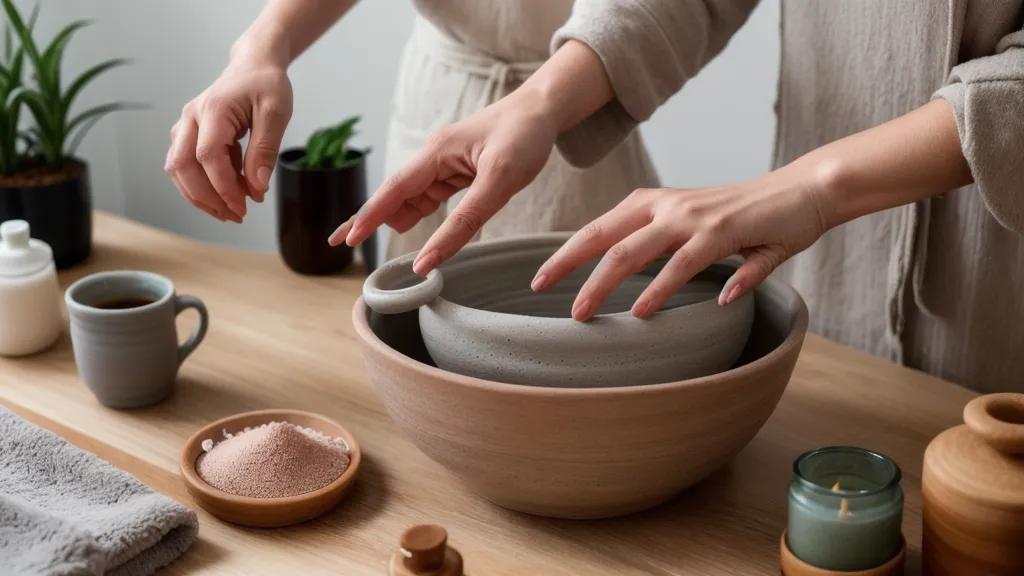 Textura de crema hidratante reparadora tras un peeling químico casero